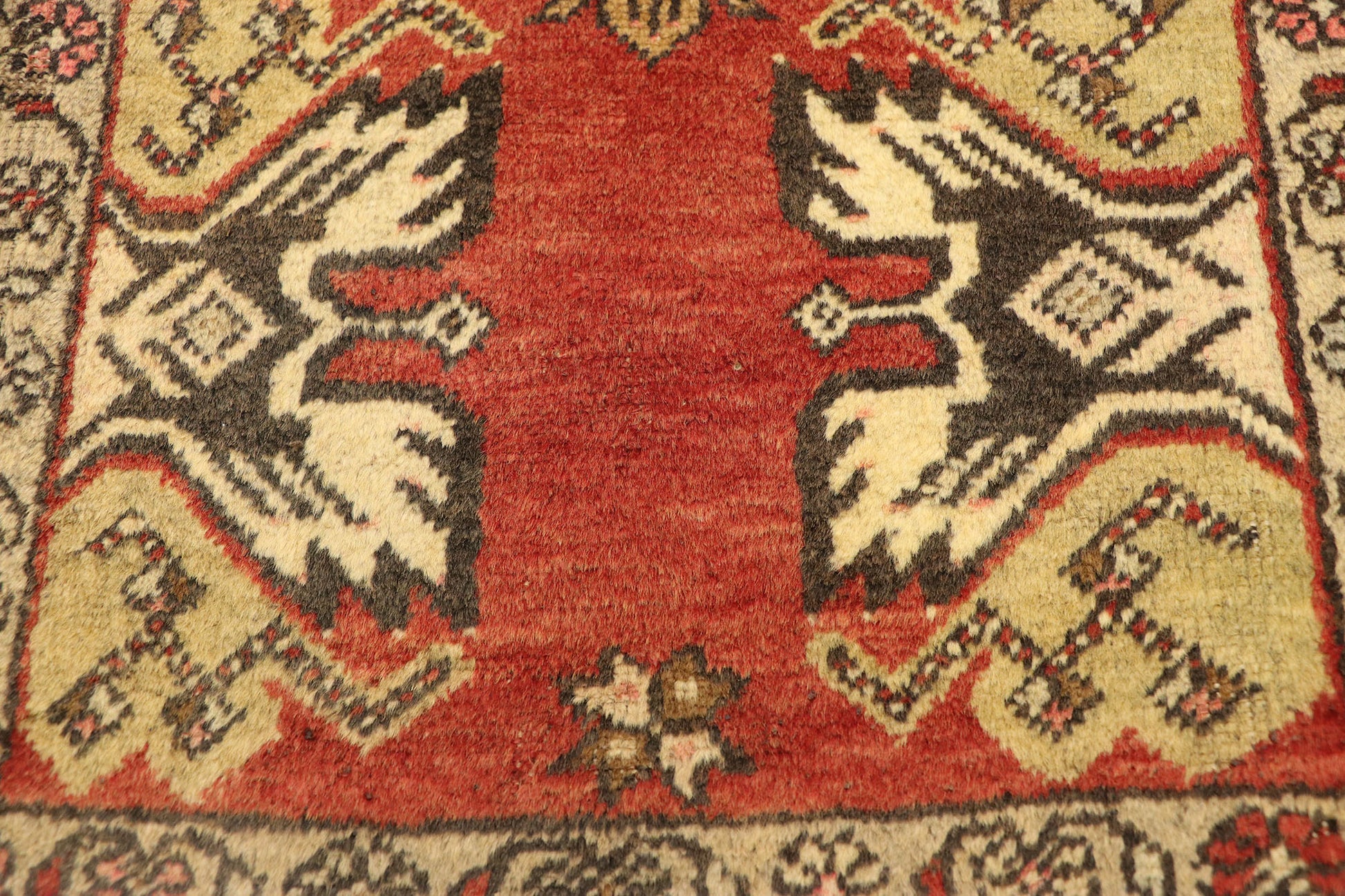 2 x 3 Vintage Oushak Rug 50936