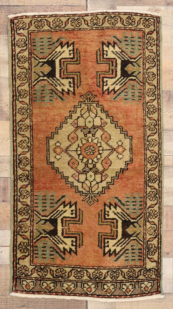 2 x 3 Vintage Turkish Yastik Rug 50940