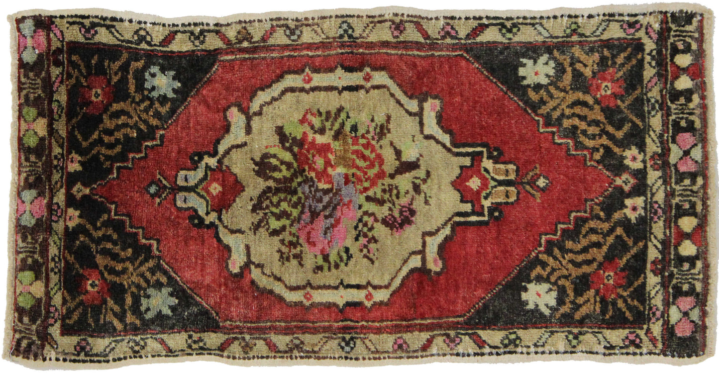 2 x 3 Vintage Oushak Rug 50950