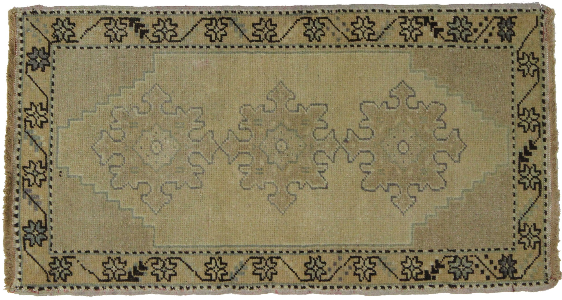 2 x 3 Vintage Oushak Rug 50952