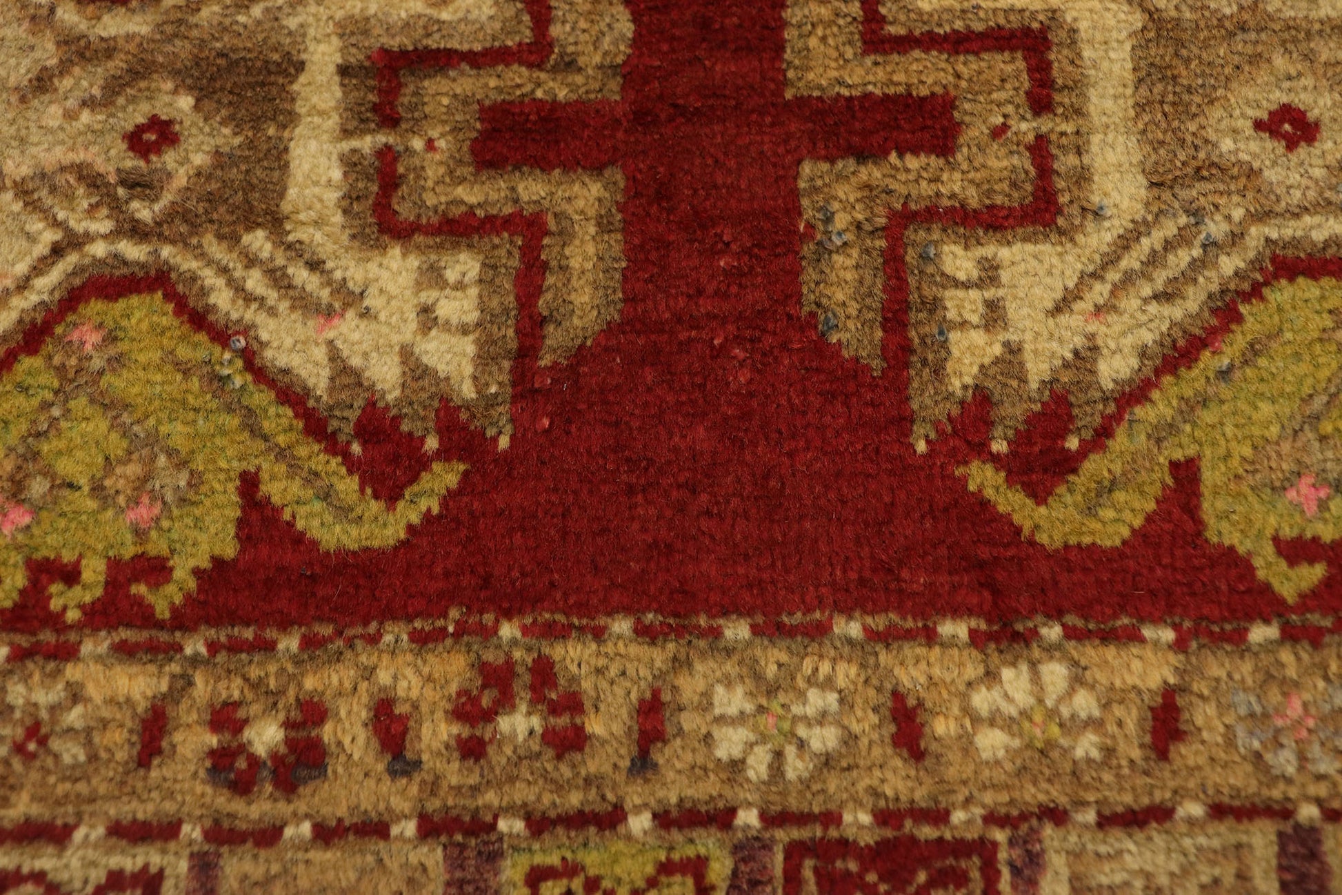 2 x 3 Vintage Turkish Yastik Rug 50955