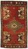 2 x 3 Vintage Turkish Yastik Rug 50956
