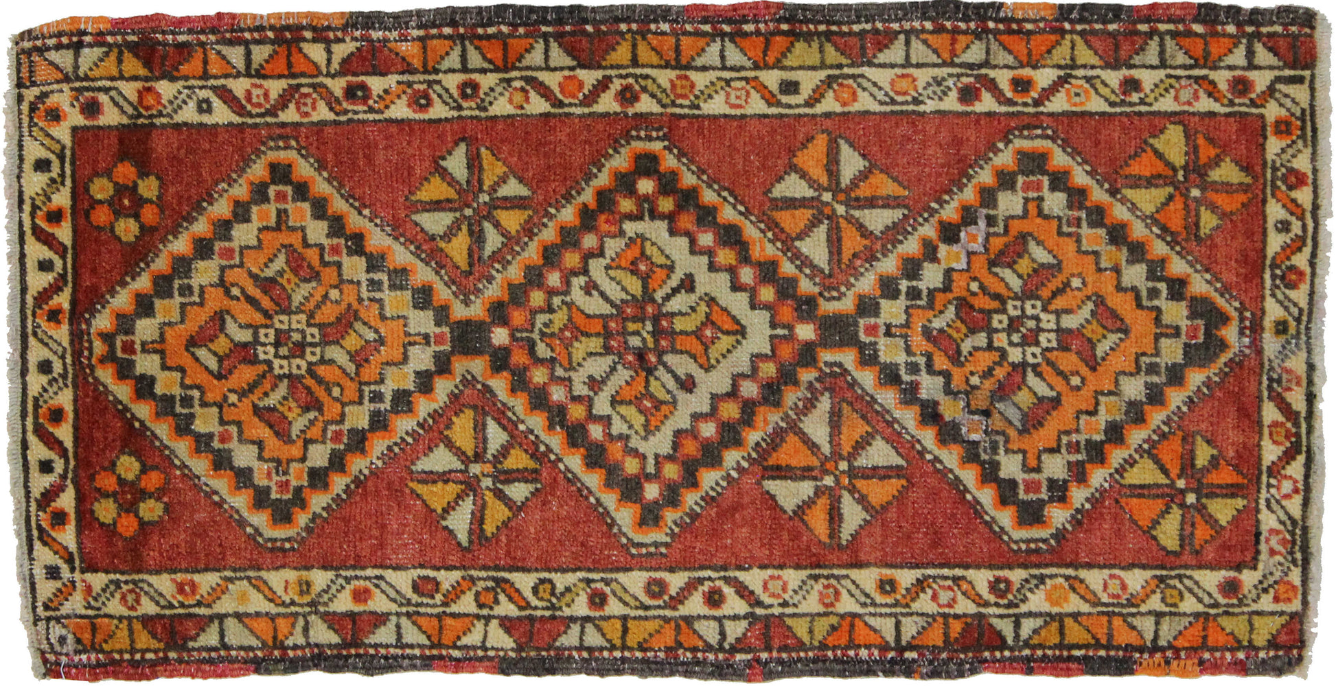 2 x 3 Vintage Oushak Rug 50957