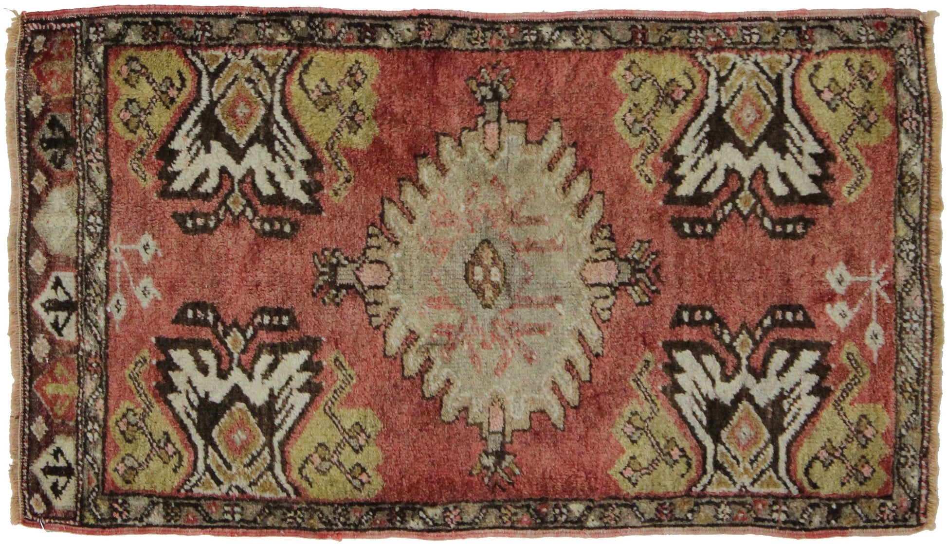 2 x 3 Vintage Oushak Rug 50960