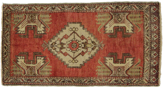 2 x 3 Vintage Oushak Rug 50962