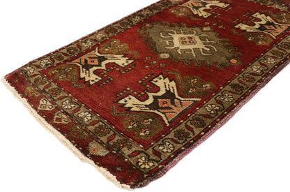 2 x 3 Vintage Turkish Yastik Rug 50963