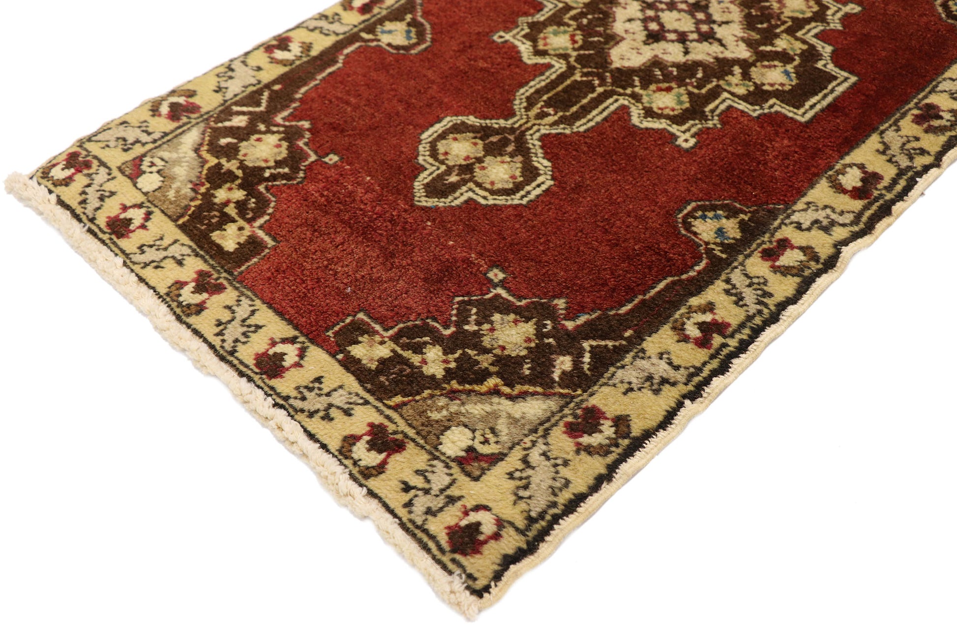 2 x 3 Vintage Turkish Yastik Rug 50965