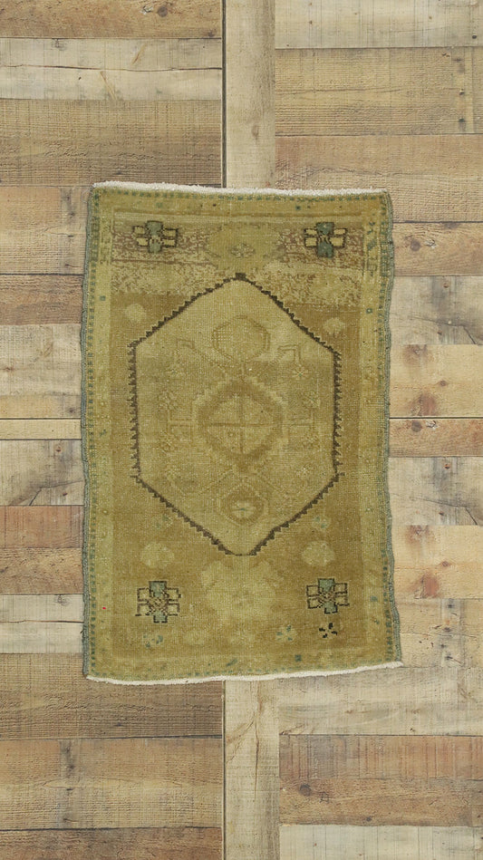 2 x 3 Vintage Oushak Rug 50966