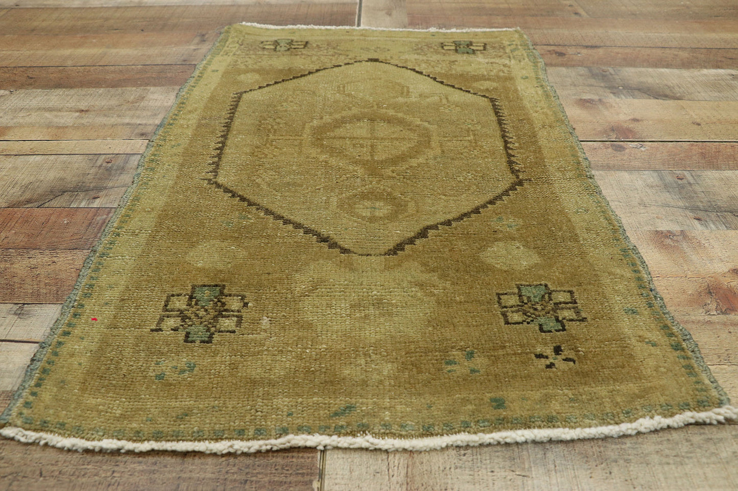 2 x 3 Vintage Oushak Rug 50966