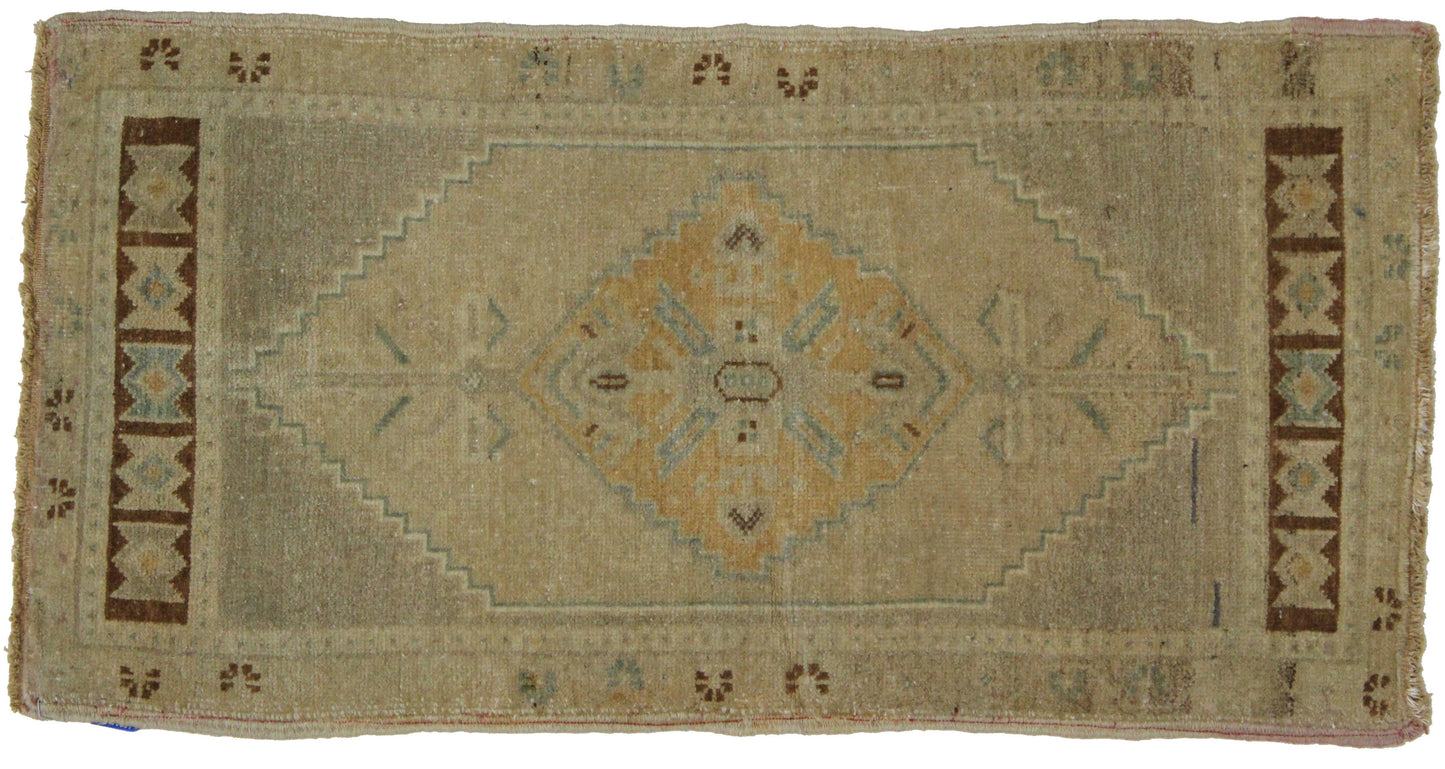 2 x 3 Vintage Oushak Rug 50967