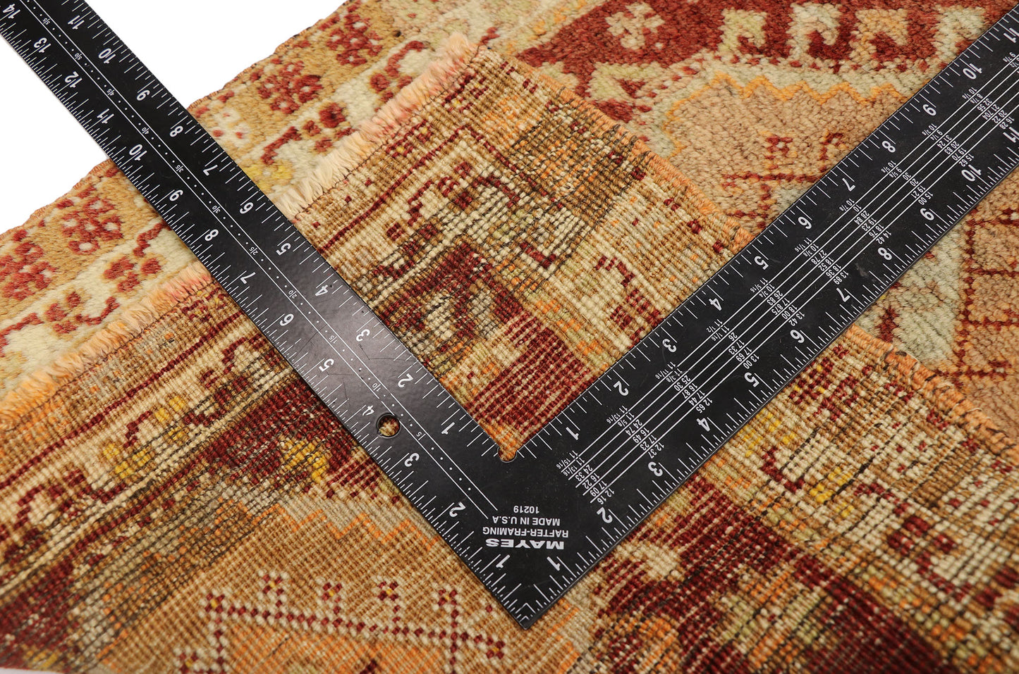 2 x 3 Vintage Oushak Yastik Rug 50970