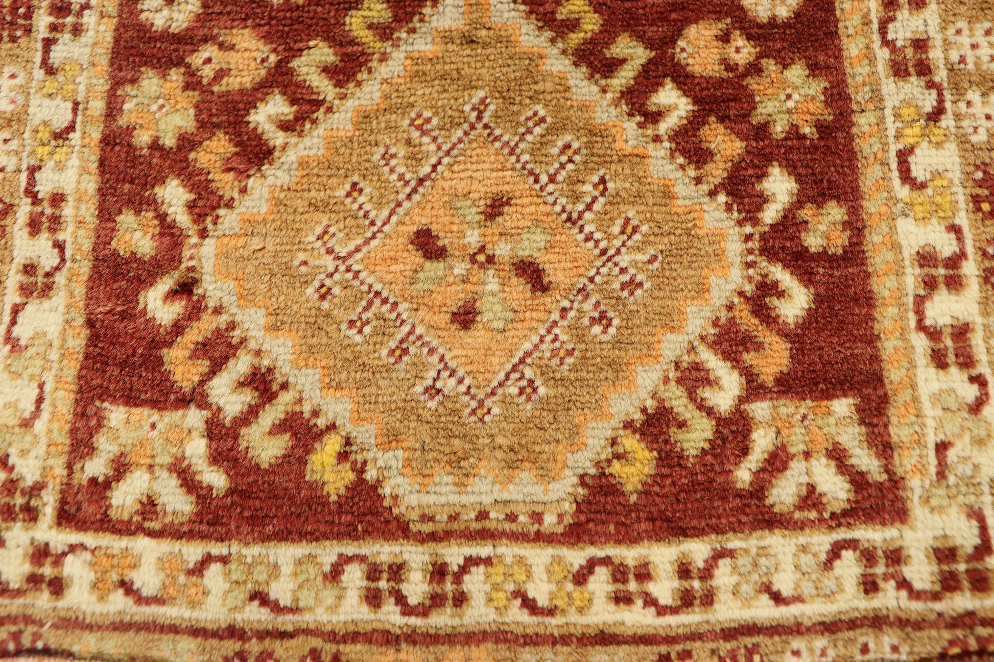 2 x 3 Vintage Oushak Yastik Rug 50970