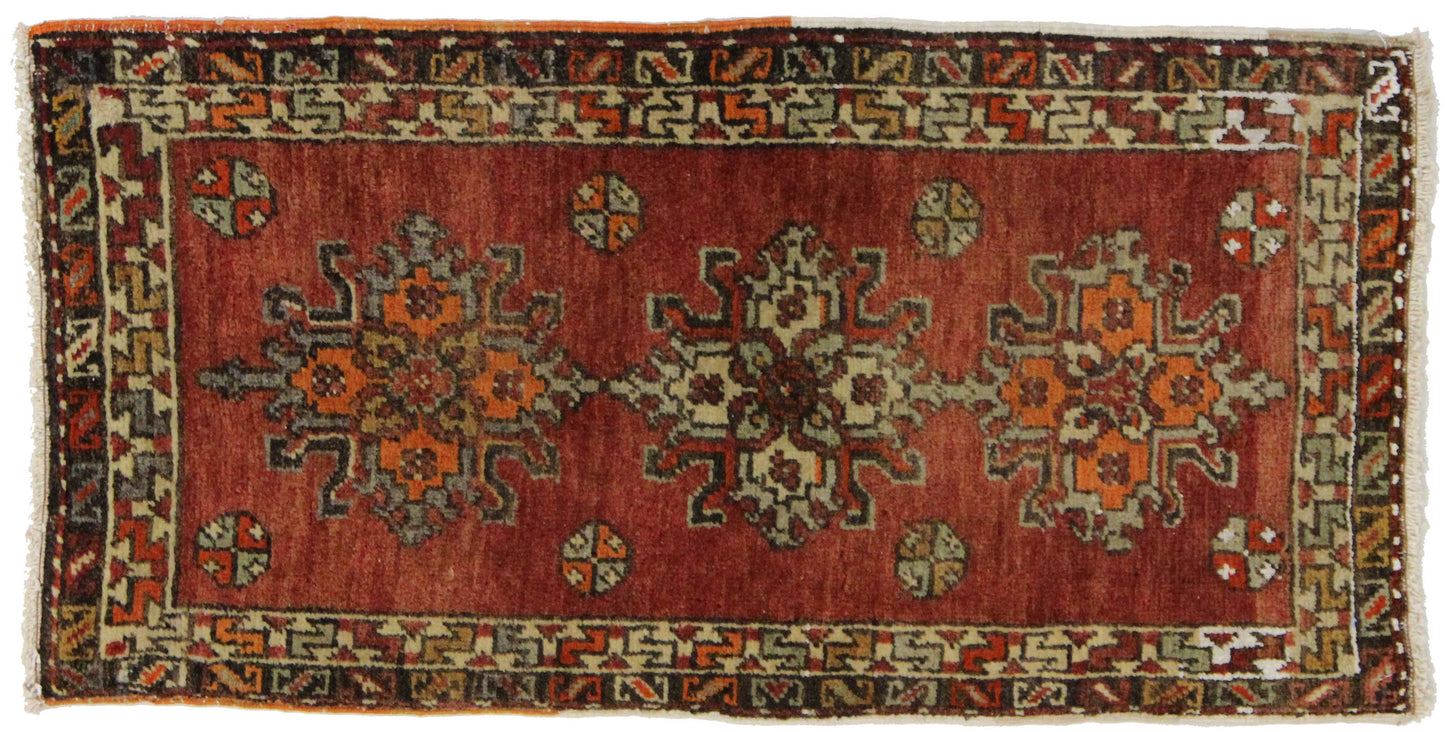 2 x 3 Vintage Oushak Rug 50973