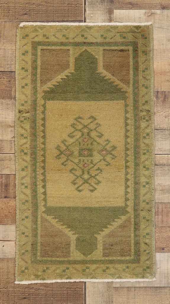 2 x 3 Vintage Turkish Yastik Rug 50974
