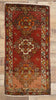 2 x 3 Vintage Turkish Yastik Rug 50976