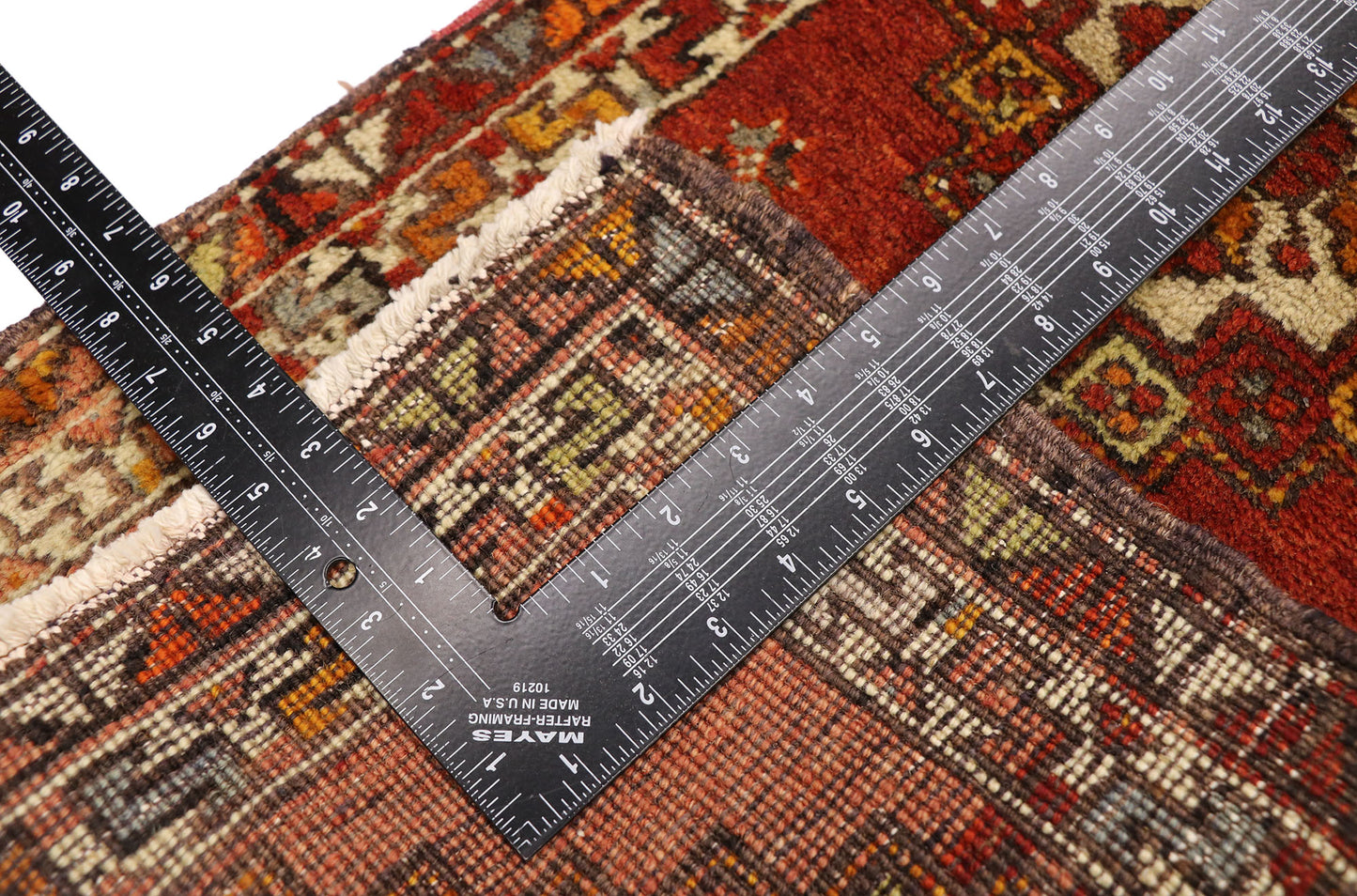 2 x 3 Vintage Turkish Yastik Rug 50976