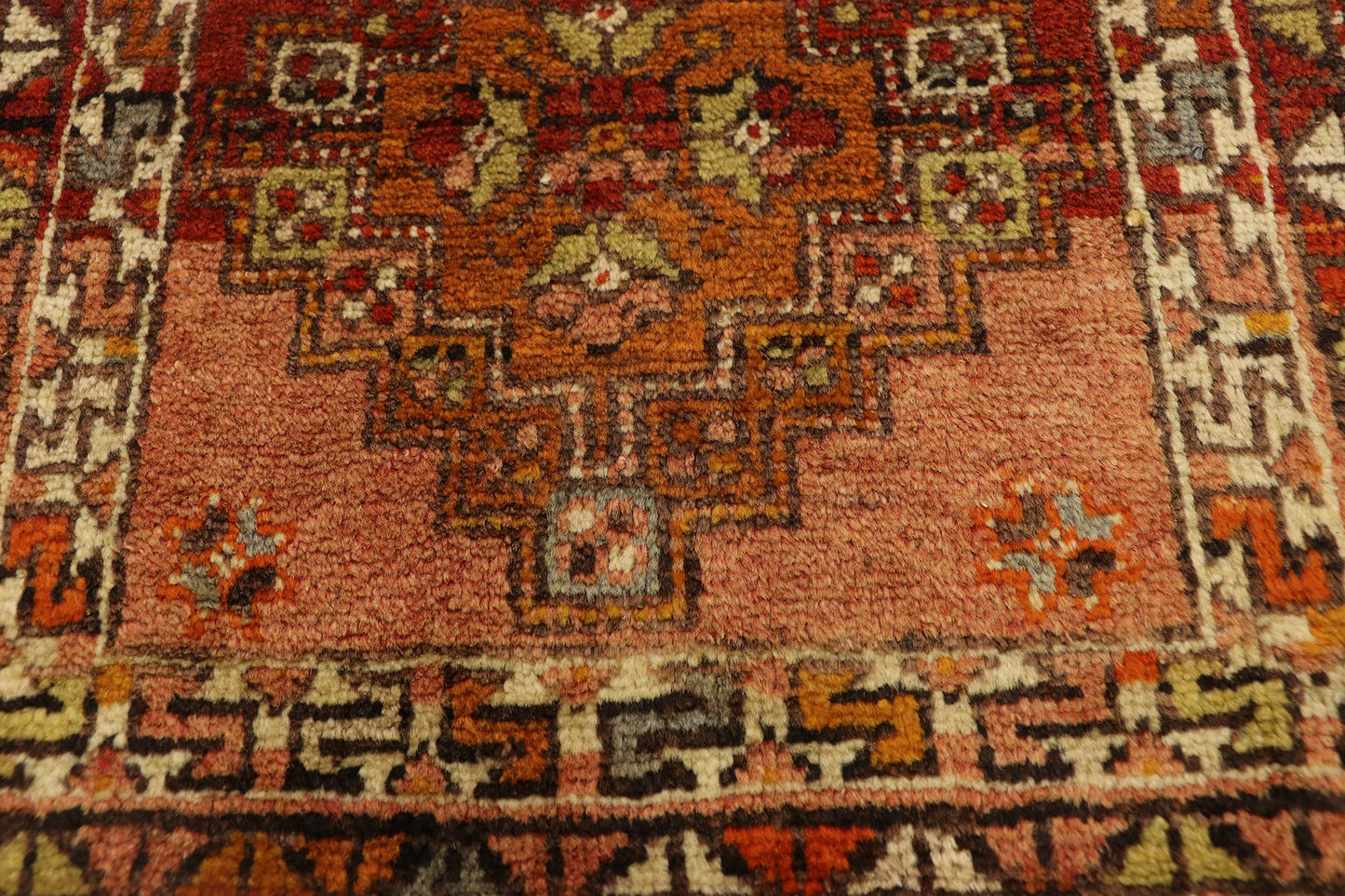 2 x 3 Vintage Turkish Yastik Rug 50976