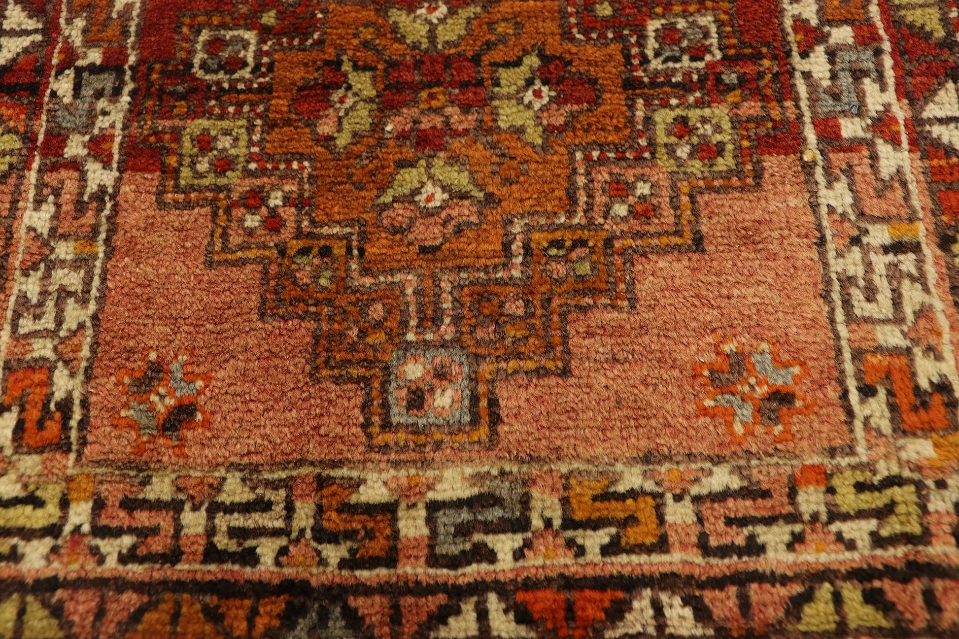 2 x 3 Vintage Turkish Yastik Rug 50976