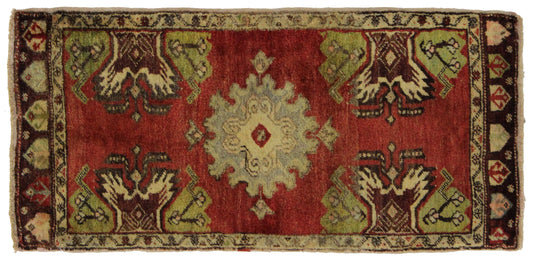 2 x 3 Vintage Oushak Rug 50978