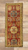 1 x 3 Vintage Turkish Yastik Rug 50979