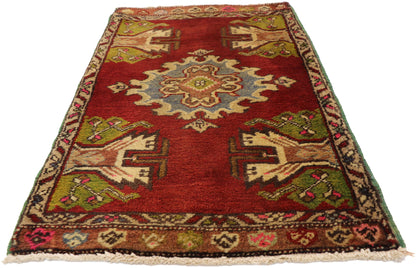 2 x 3 Vintage Turkish Yastik Rug 50980