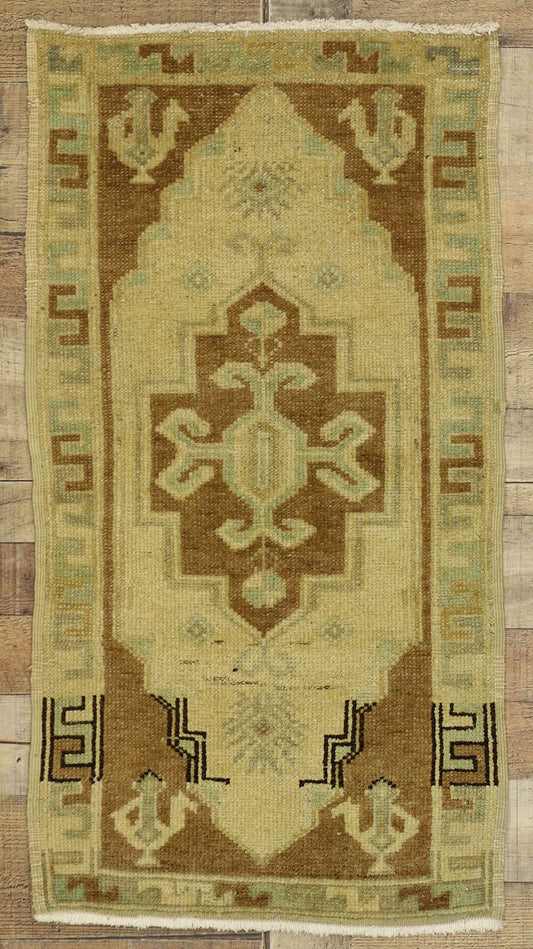 2 x 3 Vintage Turkish Yastik Rug 50982