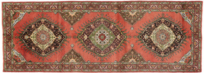 5 x 13 Vintage Turkish Oushak Rug 50985