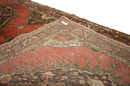 5 x 14 Vintage Turkish Oushak Rug 50986
