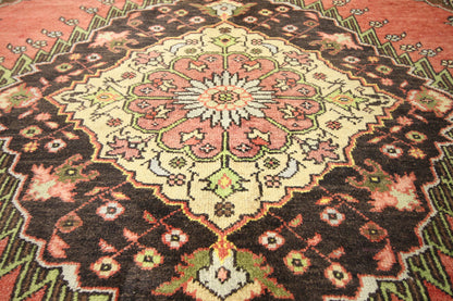 5 x 14 Vintage Turkish Oushak Rug 50986