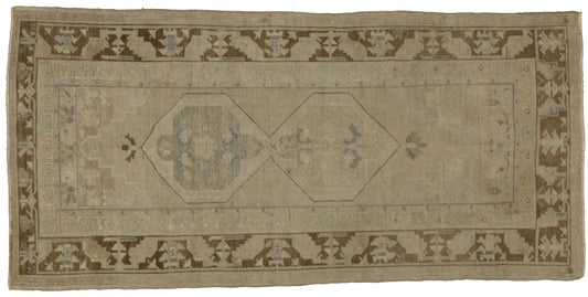 4 x 9 Vintage Oushak Rug 50988