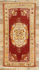 3 x 6 Vintage Turkish Oushak Rug 50996