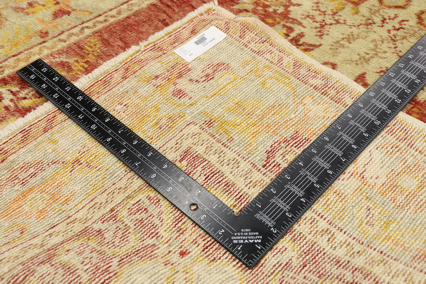 3 x 6 Vintage Oushak Rug 50998
