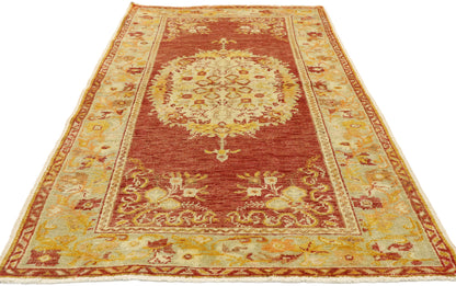 3 x 6 Vintage Oushak Rug 50998