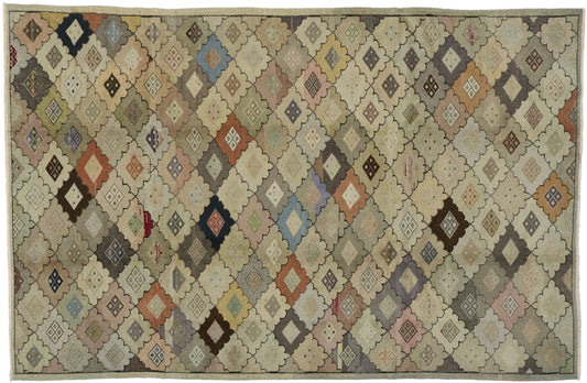 6 x 10 Vintage Distressed Sivas Rug 51008