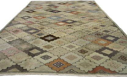 6 x 10 Vintage Distressed Sivas Rug 51008