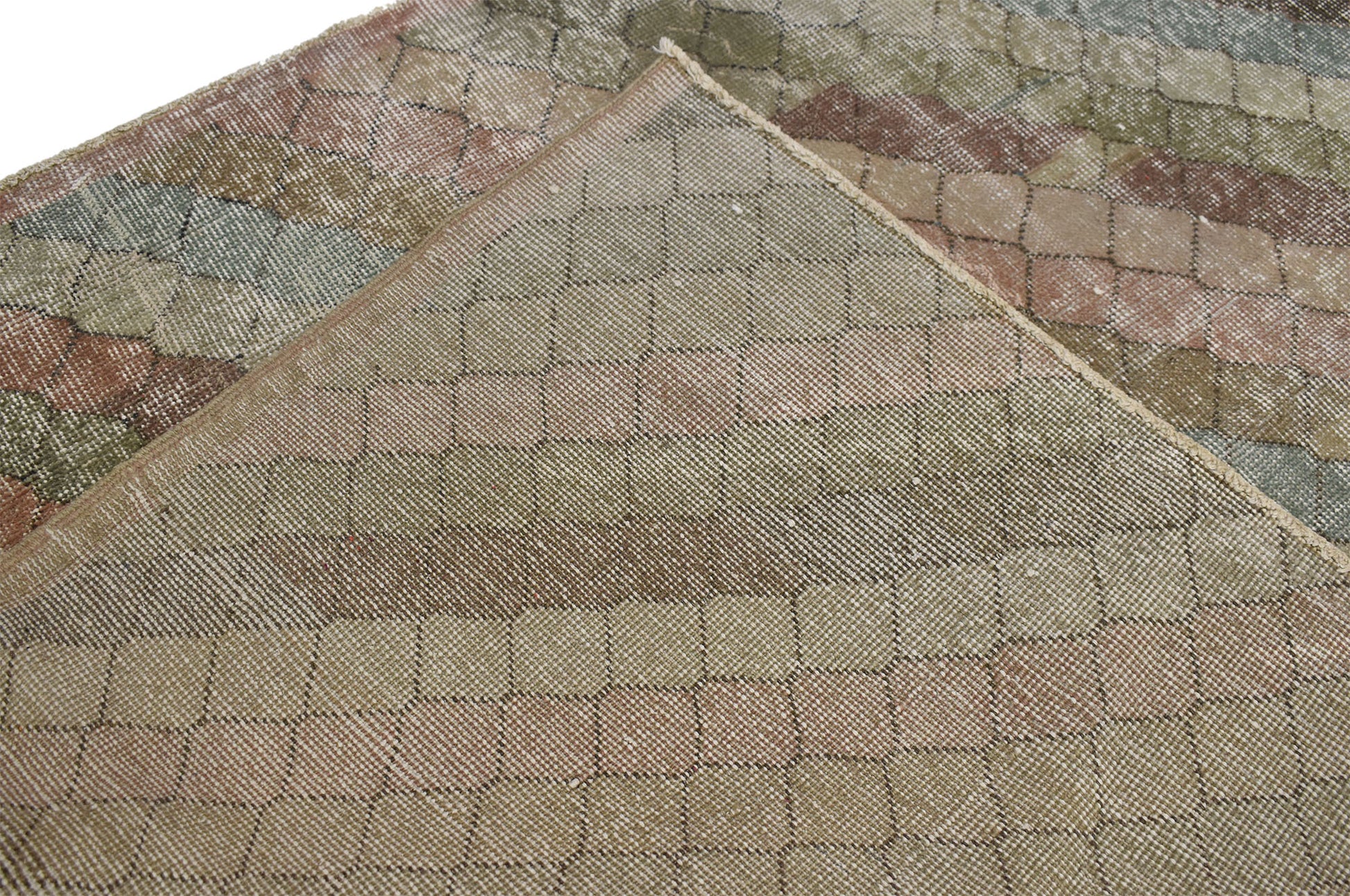 4 x 5 Zeki Muren Vintage Sivas Rug 51009