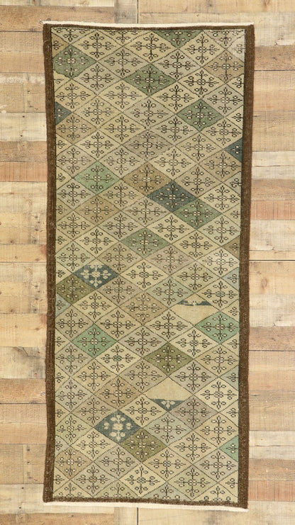 3 x 6 Vintage Turkish Sivas Rug 51011