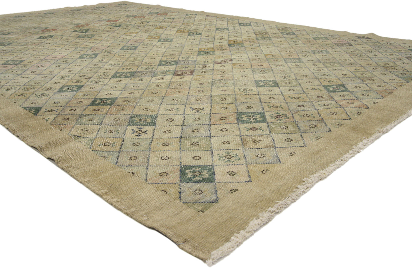 6 x 10 Vintage Distressed Rug 51015