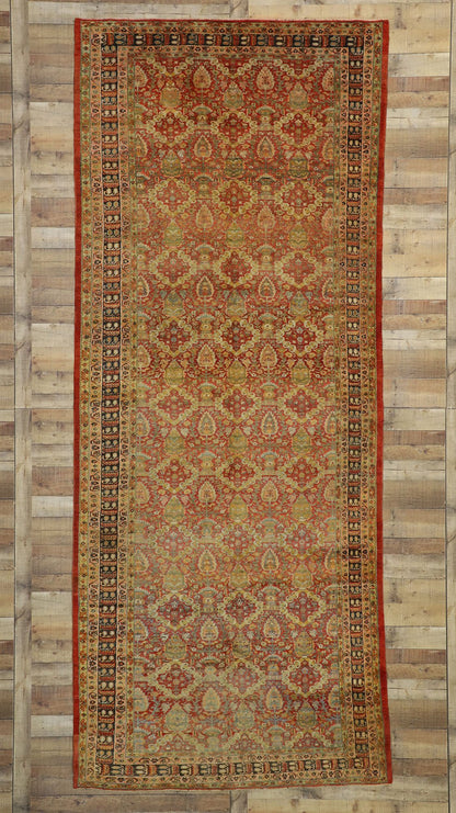 6 x 14 Antique Turkish Oushak Rug 51019
