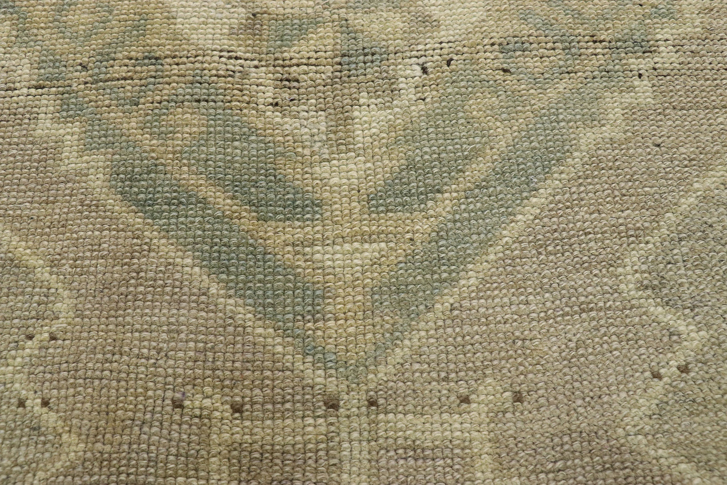 4 x 13 Vintage Turkish Oushak Rug 51023