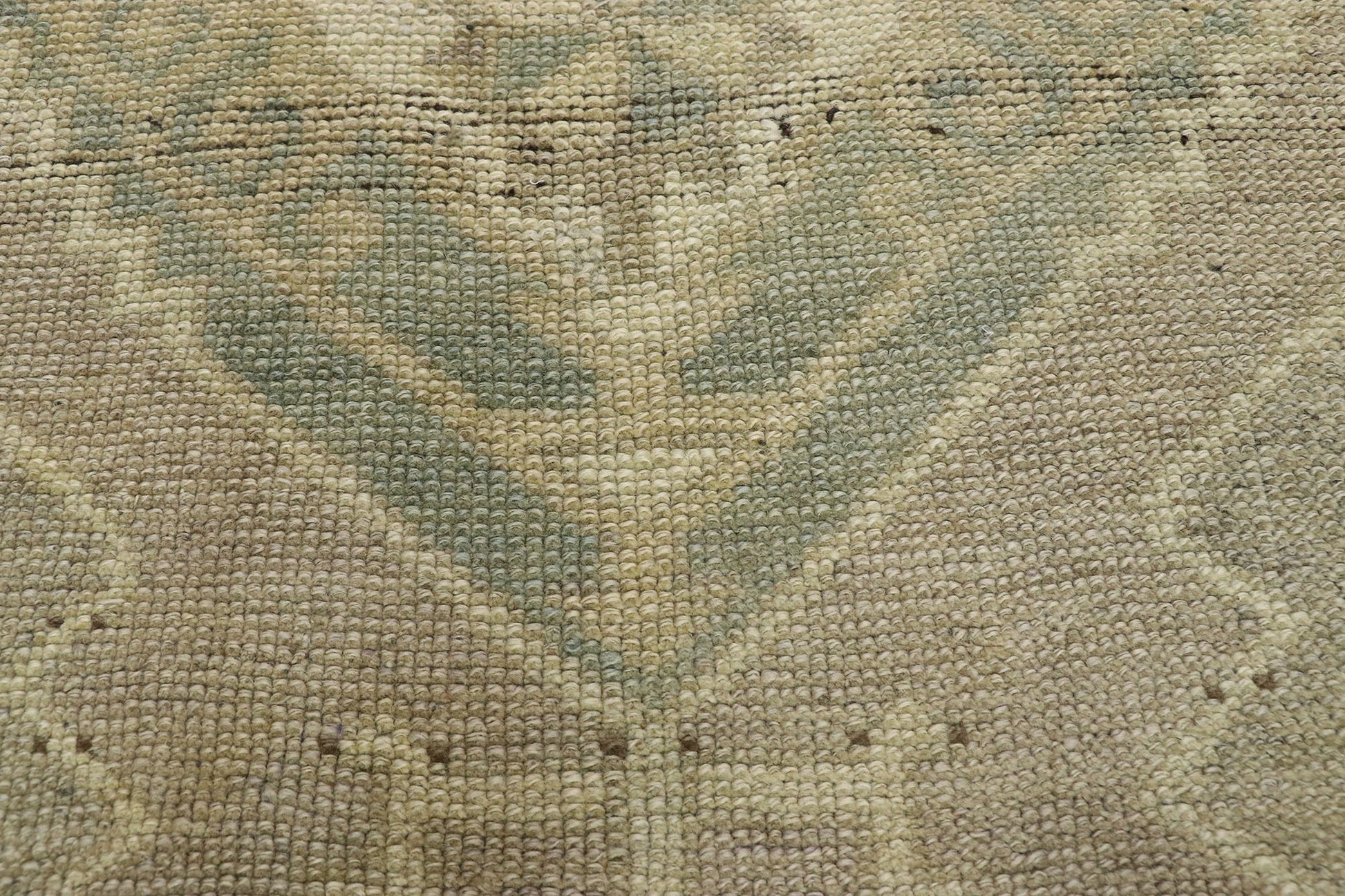 4 x 13 Vintage Turkish Oushak Rug 51023
