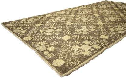 5 x 9 Vintage Turkish Oushak Rug 51028