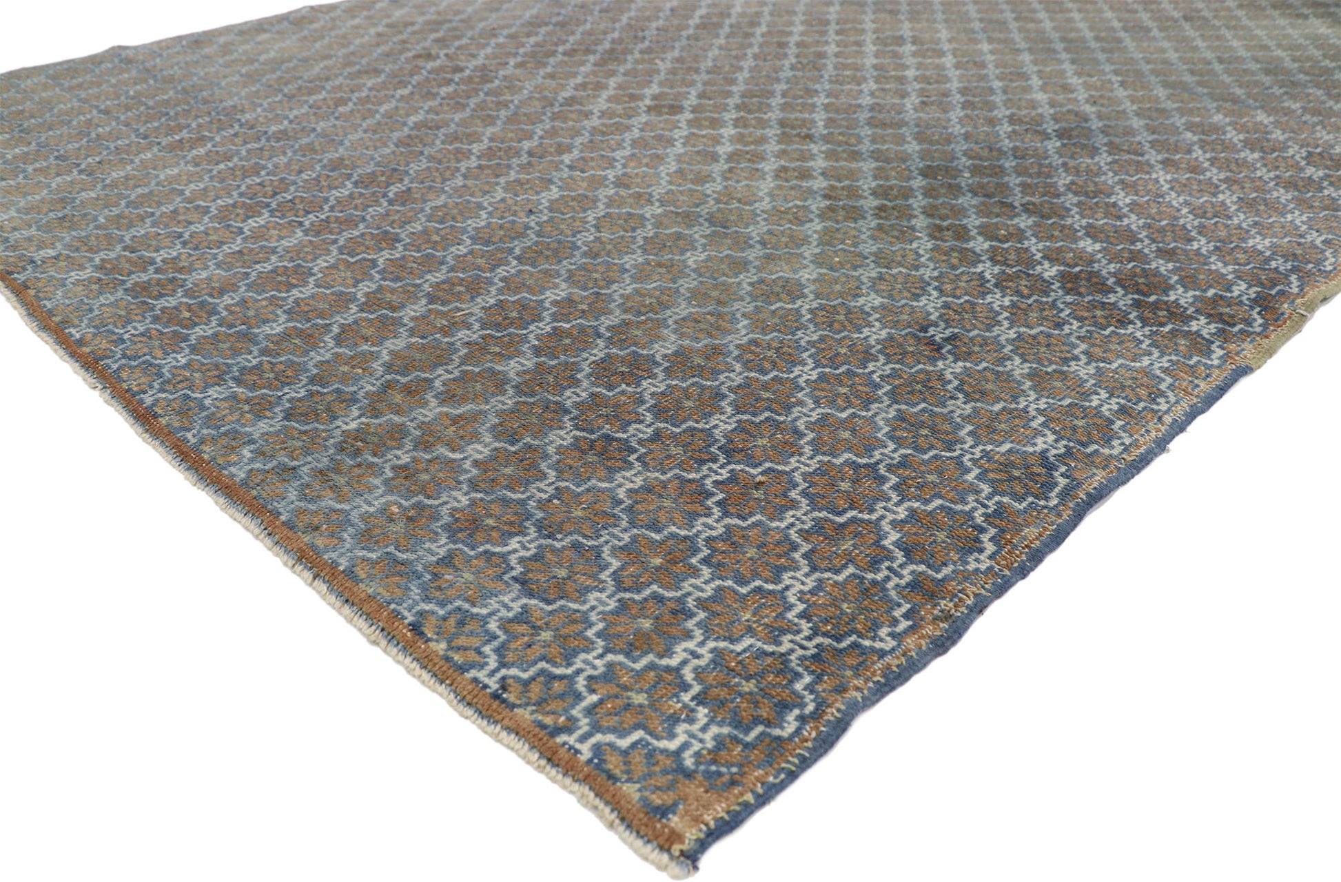 5 x 8 Vintage Oushak Rug 51040