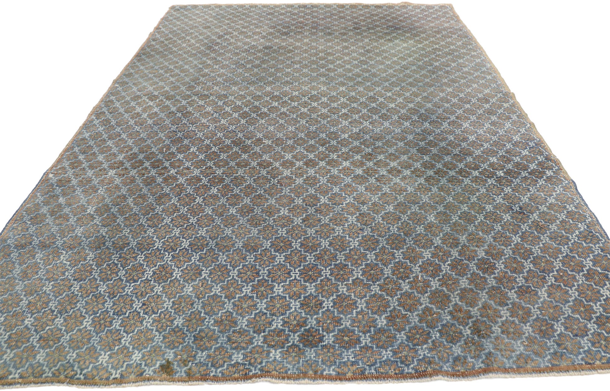 5 x 8 Vintage Oushak Rug 51040
