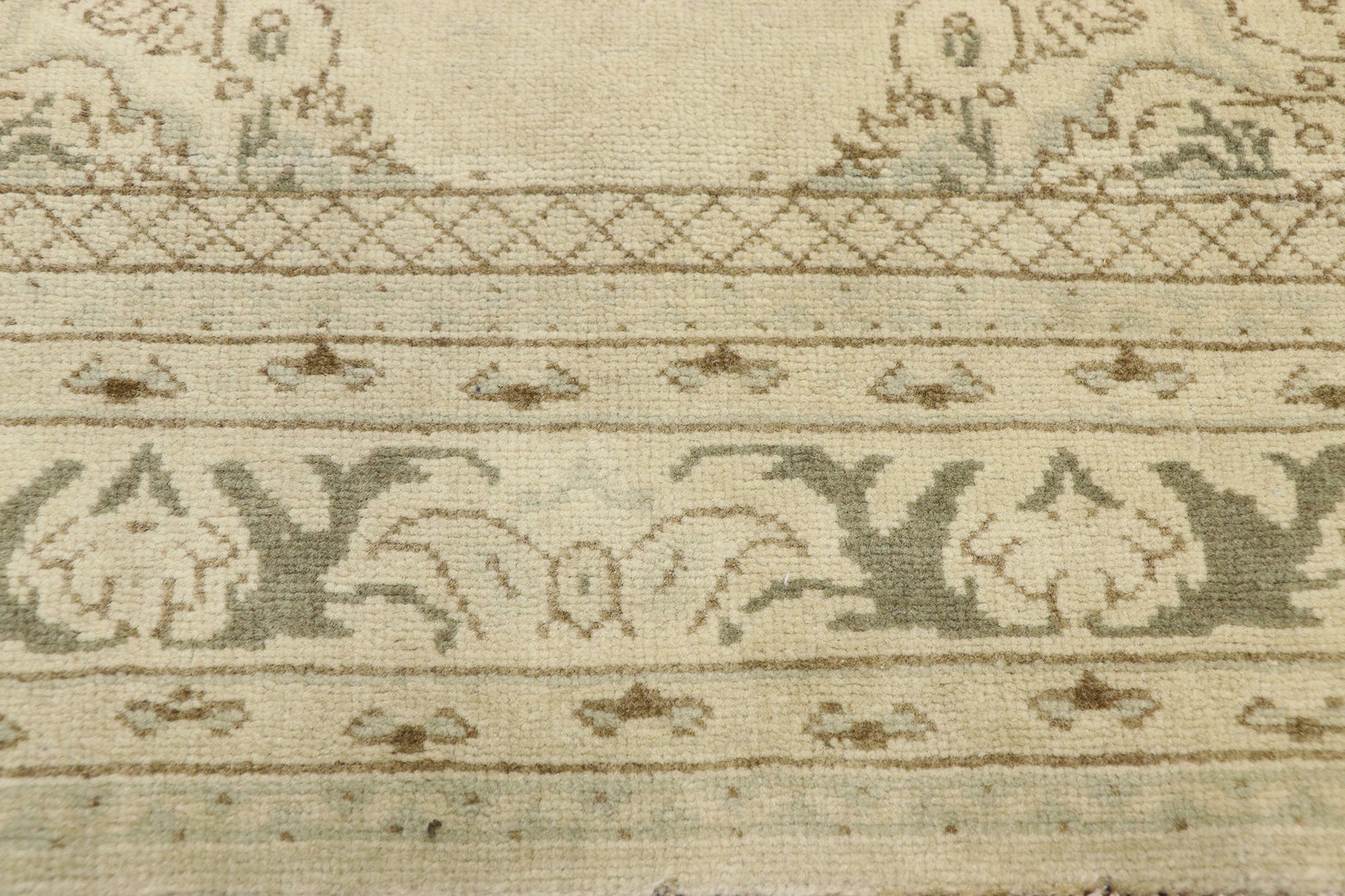 3 x 13 Vintage Turkish Oushak Rug 51041
