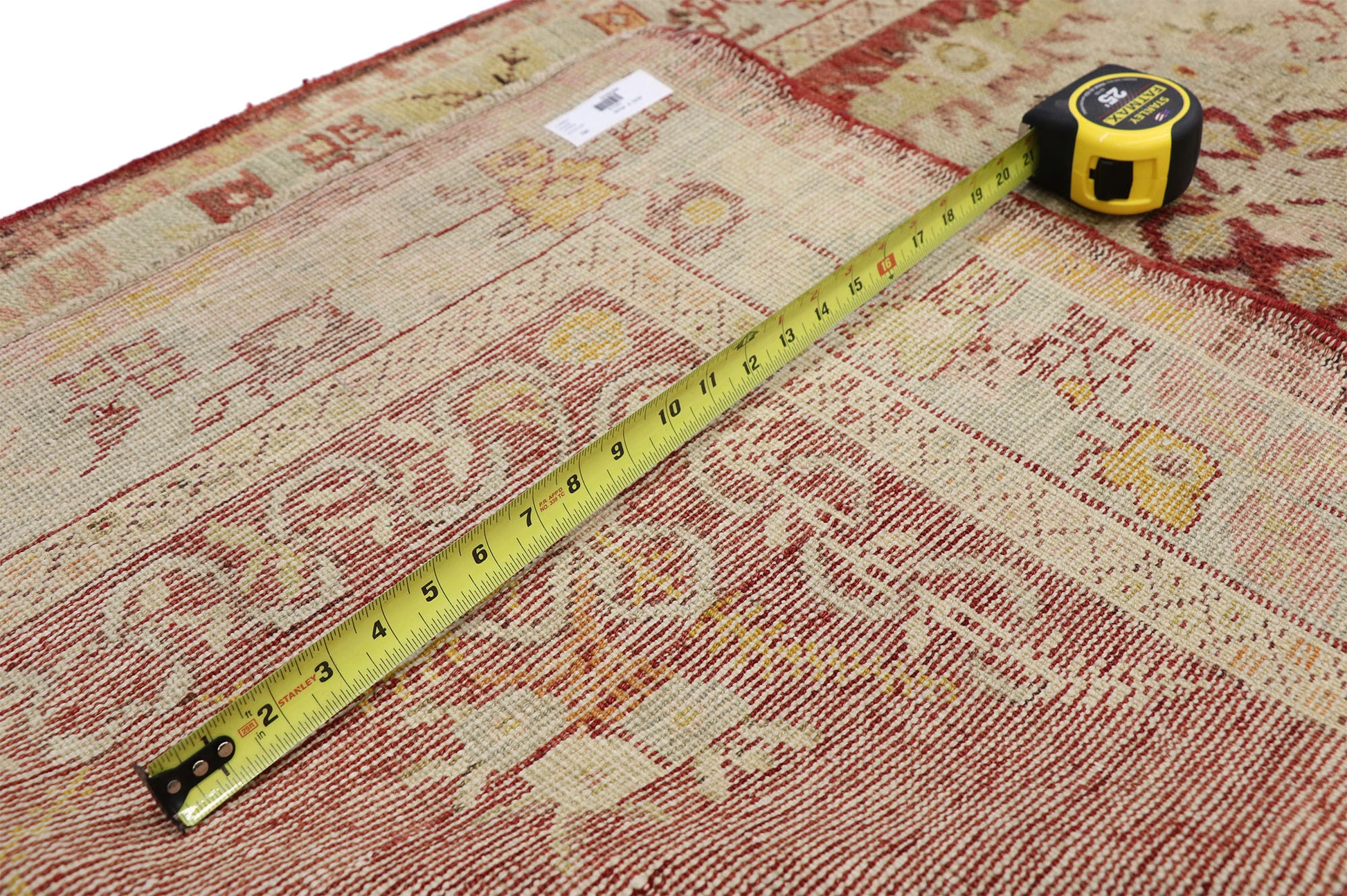 3 x 13 Vintage Turkish Oushak Rug 51043