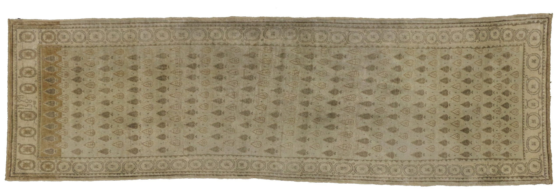 2 x 9 Vintage Oushak Runner 51045