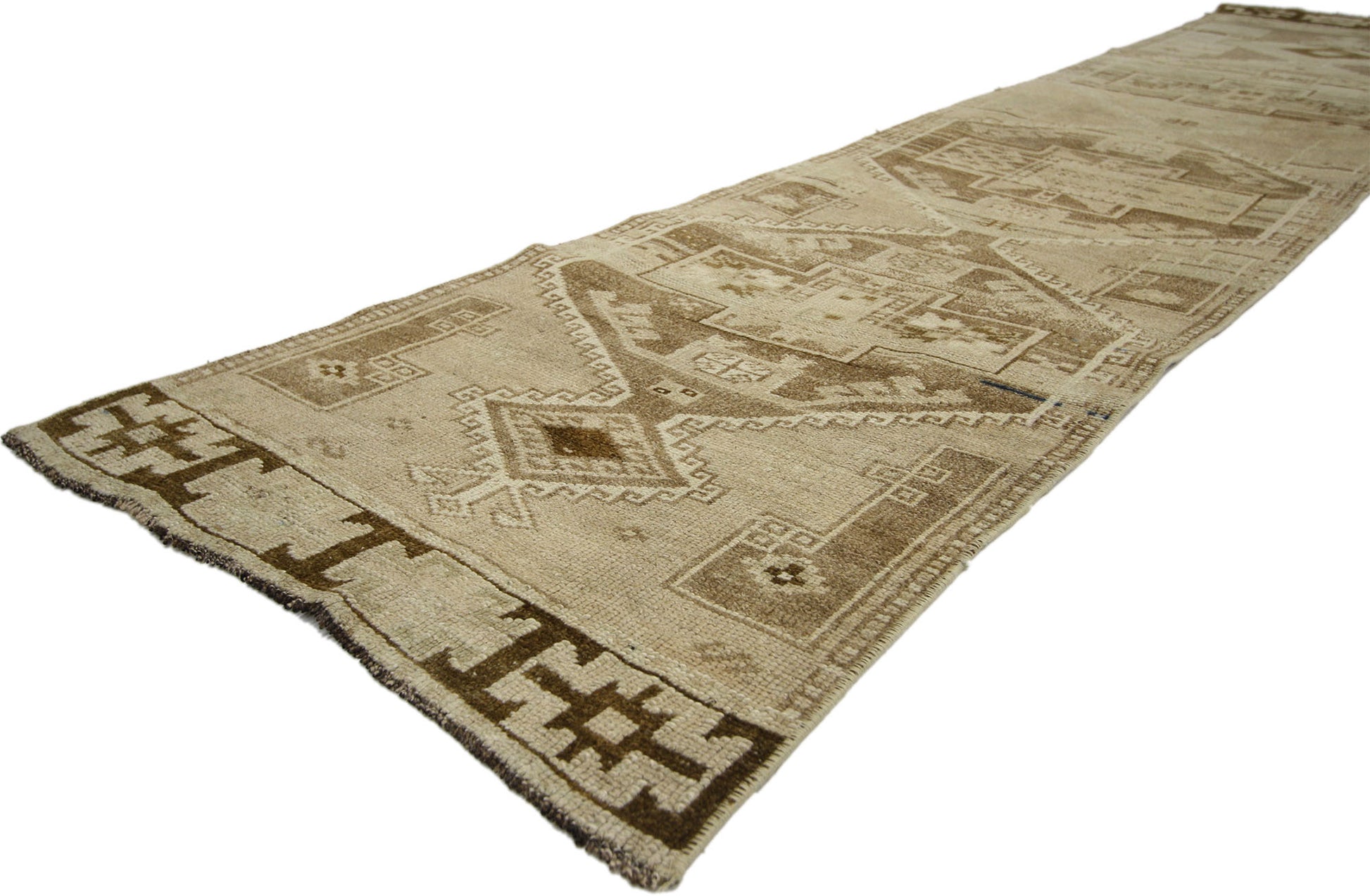 2 x 9 Vintage Oushak Rug 51054