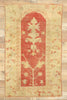 3 x 4 Vintage Turkish Oushak Prayer Rug 51058