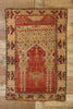 2 x 3 Vintage Turkish Prayer Rug 51059